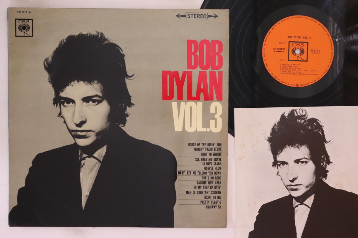 

LP Record BOB DYLAN - Боб Дилан Vol. 3 YS611C CBS 1966 Япония Народная