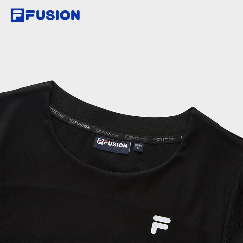 FILA FUSION Women's Slim Fit Knit T-Shirt Dress