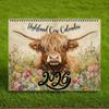 Highland Cattle Calendar 2026 Funny Highland Cow Wall Calendar Thick Paper Monthly Planner Home Wall Decorations New Year Gifts