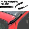 Regnavledare Skydd Spår Takränneförlängare För Jeep Wrangler JKU 2007-2017 Svart