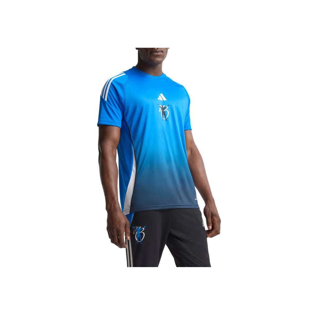Adidas Aeroready Moisture-Wicking Comfortable Casual Football Shirt Men tops JX6297