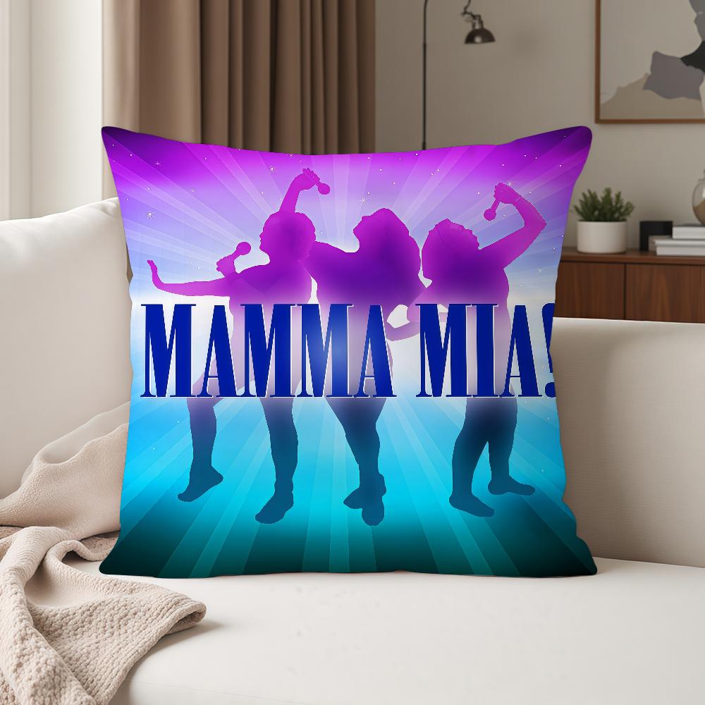 ציפית לכרית Mamma Mia מתאימה לחדרי שינה, סלונים, מכוניות, קישוט הבית