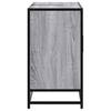 Bathroom Vanity Unit Grey Sonoma 80 x 33 x 60 cm Particleboard