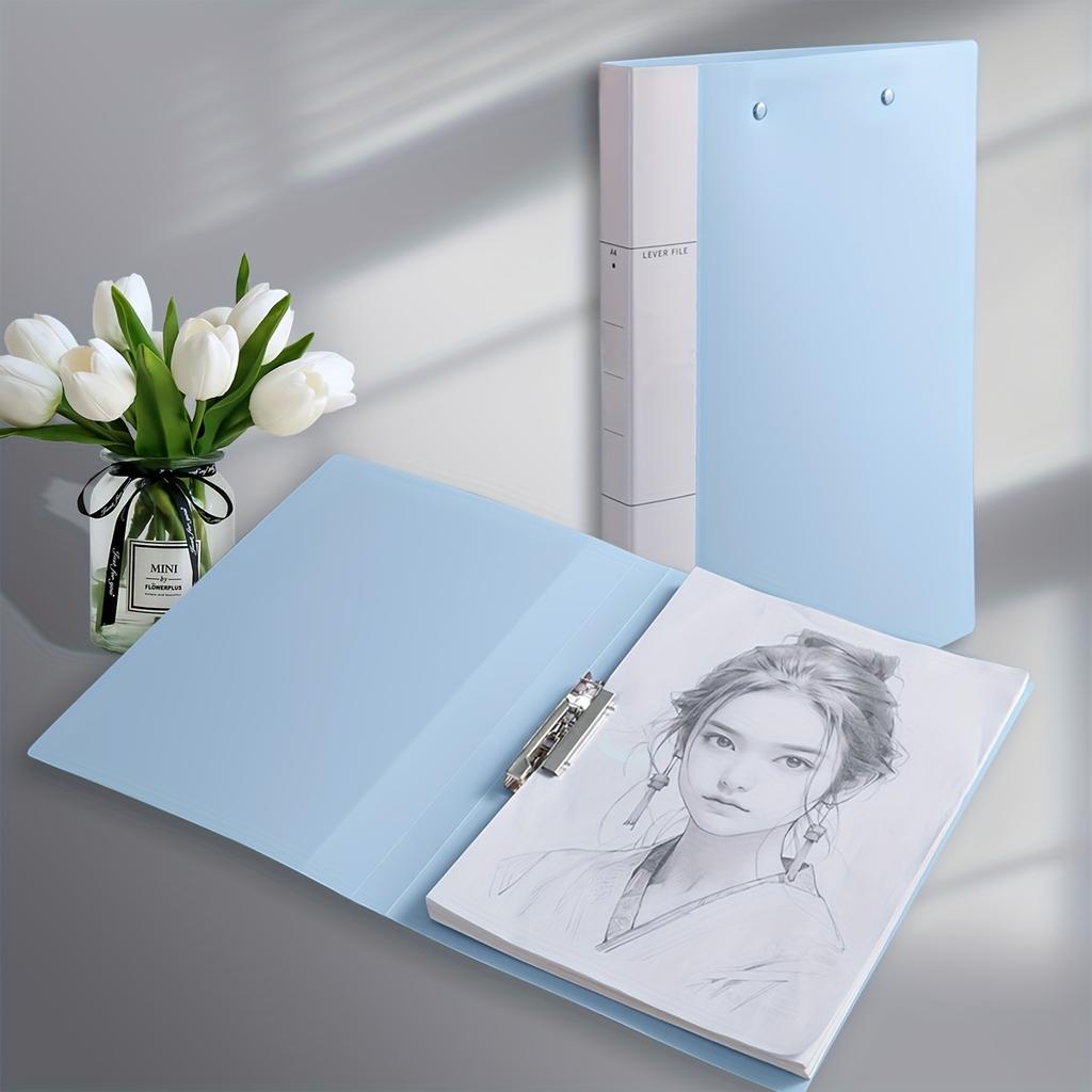 NEW A4 Folder Strong Single Clip Office Supplies For Archives File Folder Binder Display Book School Office Stationery Supplies
