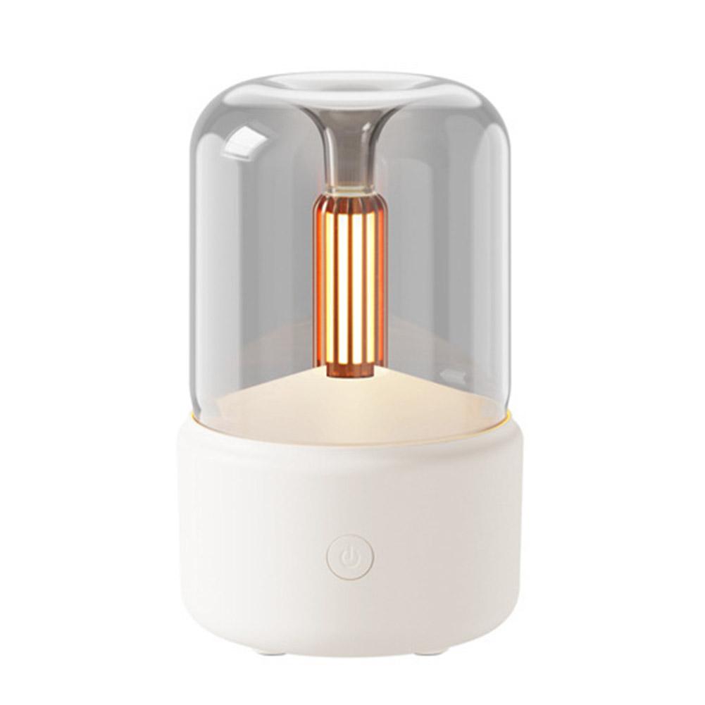 

Портативный аромадиффузор с подсветкой, реалистичный эффект свечи, увлажнитель воздуха, ночник с эфирным маслом, распылитель холодного тумана для спальни