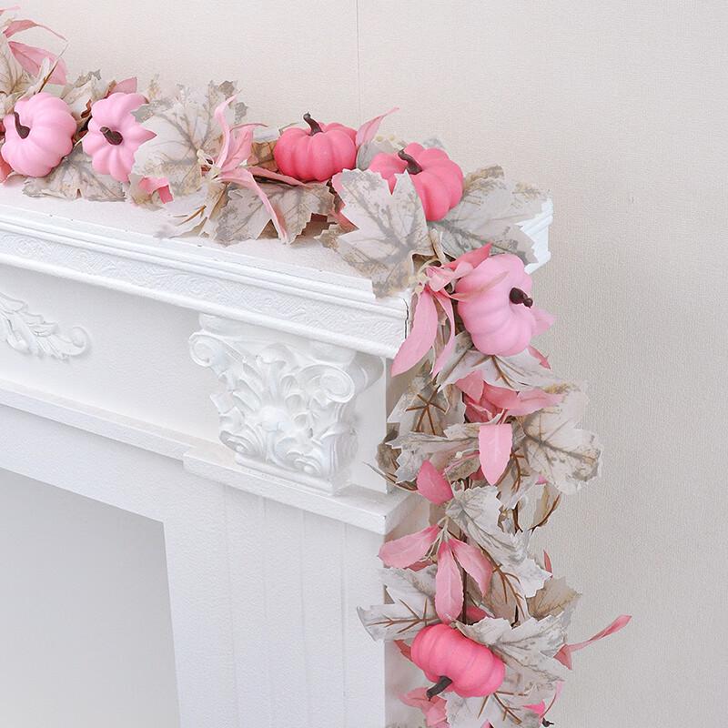 Artificial Halloween Harvest Pumpkin Garland