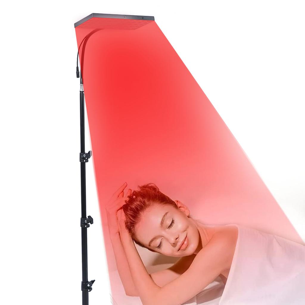 Infrared Light for Body Face 660nm 850nm LED Red Infrared Lamp with Adjustable Stand Wired Controlle