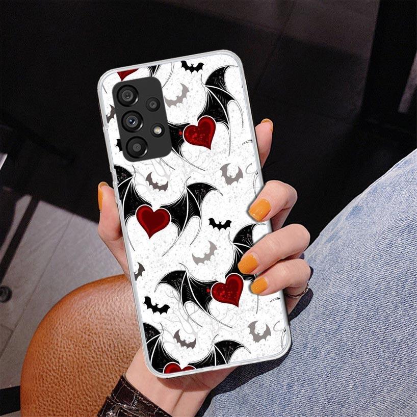 Gothic Vampire Scarlet Art Phnoe Case for Samsung Galaxy A17 A37 A57 A16 A26 A36 A56 A15 A14 A13 A55 A54 A53 A35 A34 A33 A25 A24