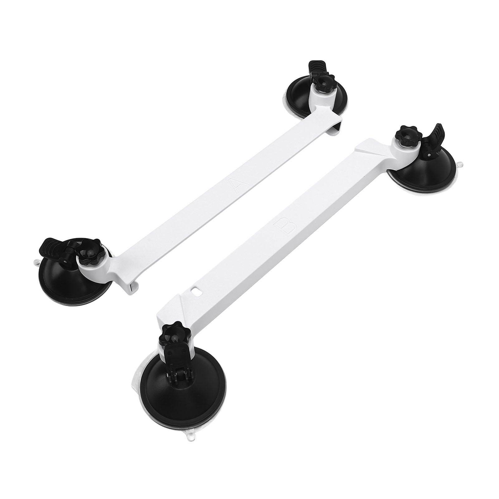 

Satellite Suction Cup Car Mount Weatherproof Compact Satellite Installation Kit for RV Boat White