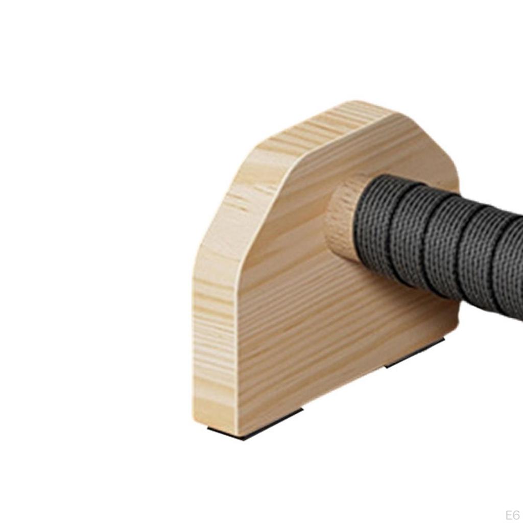 2 kusy Push up tyče Paraletky Stojky Madla Dřevěné pro Muže Ženy Podlaha