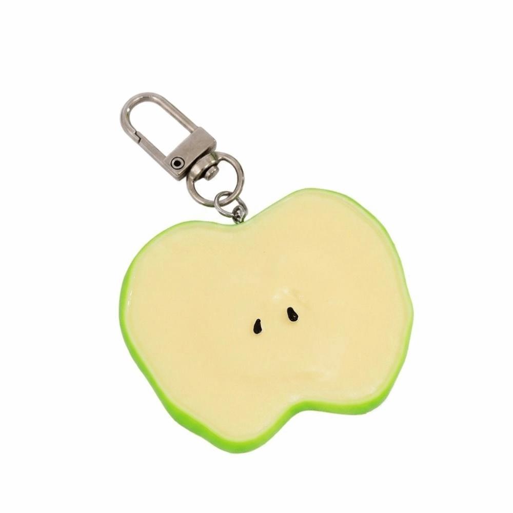 Simulated Fruit Fruit Keychain Cute Cartoon Food Keychain Cartoon Fruit Pendant Car Key Accessory