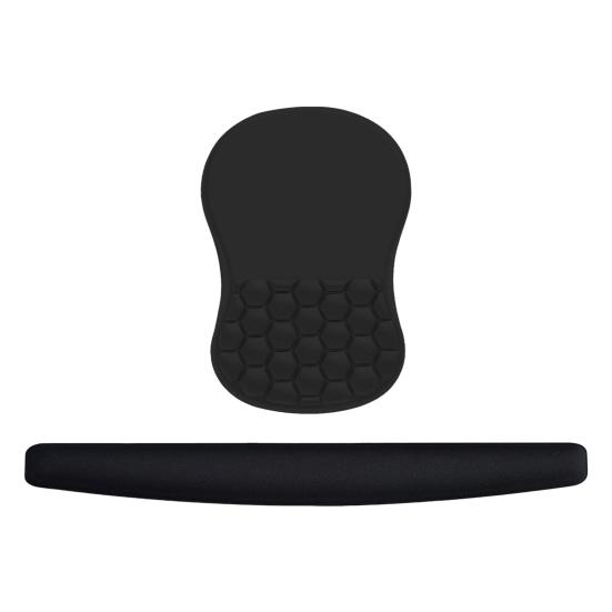 

Эргономичный коврик для мыши с подставкой для запястья, износостойкий, нескользящий, с эффектом памяти