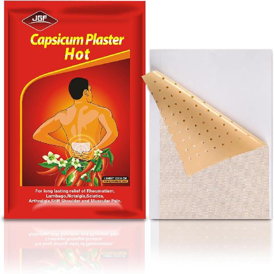 50 Count Capsaicin Patches,4.72"x7.08" Hot Capsicum Patch