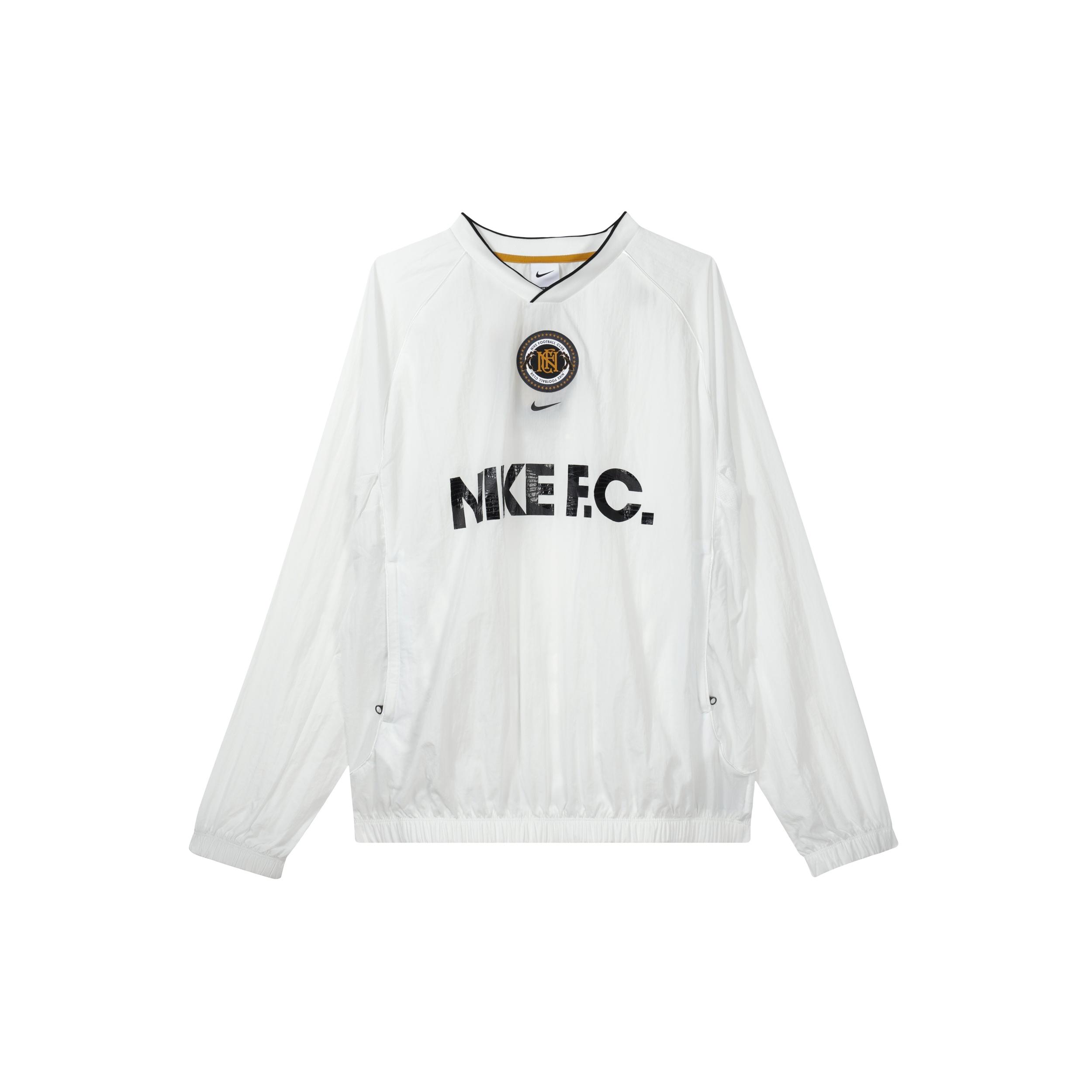Nike FC Repel Soccer Crew Hoodie White Men s DQ5040-121 L