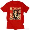 Demon Slayer Tanjiro Print Unisexs and Womens cotton Tshirts 2026 summer  Cartoon pattern Loose casual shortsleeved top