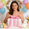 Wreath Bow Crafts Easter Printed Ribbons Vibrant Colors Rabbit Egg Ribbon  Gift Wrapping