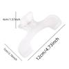 2pcs Transparent Book Page Holder/Multi-Functional Book Clip/Reading And Studying Fixed Page Holder/Prevent Page Turning