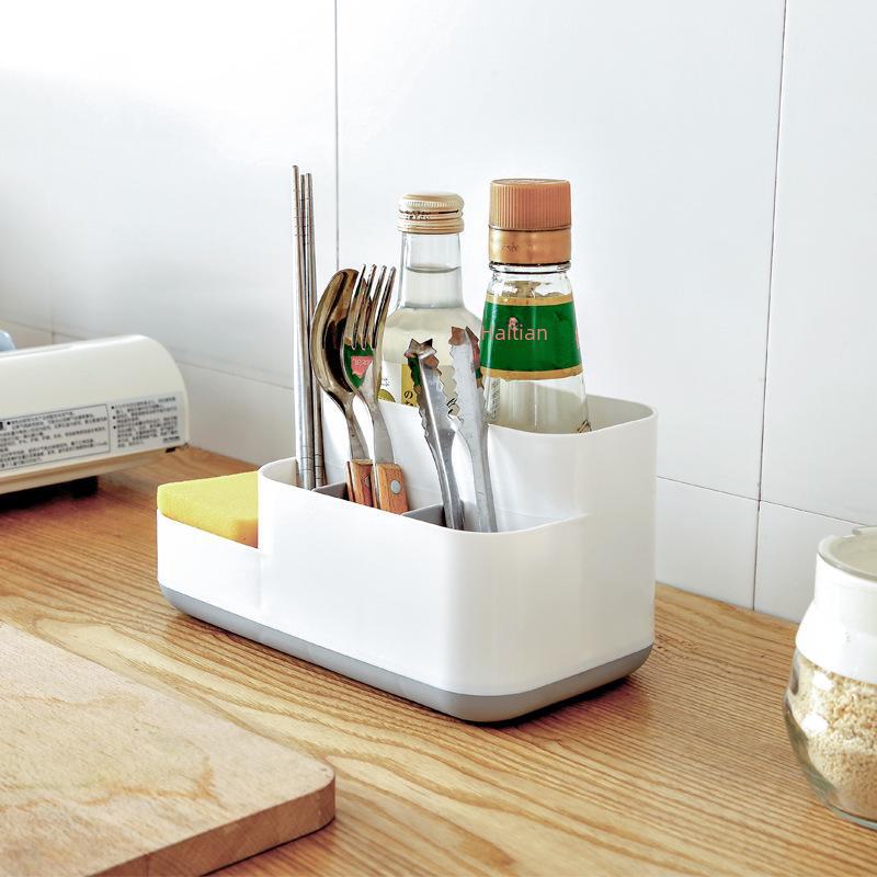 Creative Detachable Plastic Grid Storage Box for Cosmetics Organization