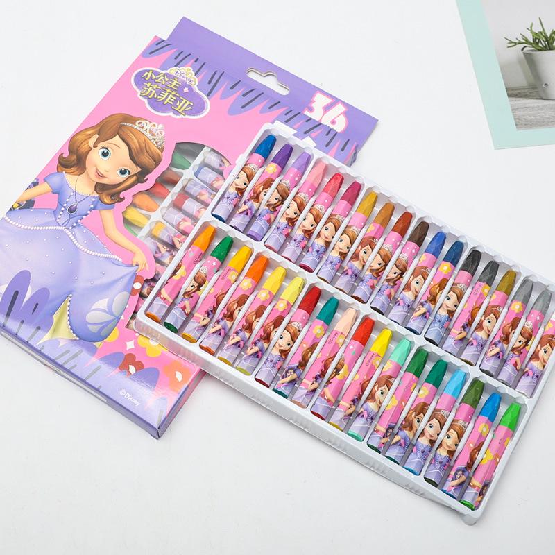 36-Color Oil Pastels for Elementary Students - Ideal for Kids' Doodling & Drawing
