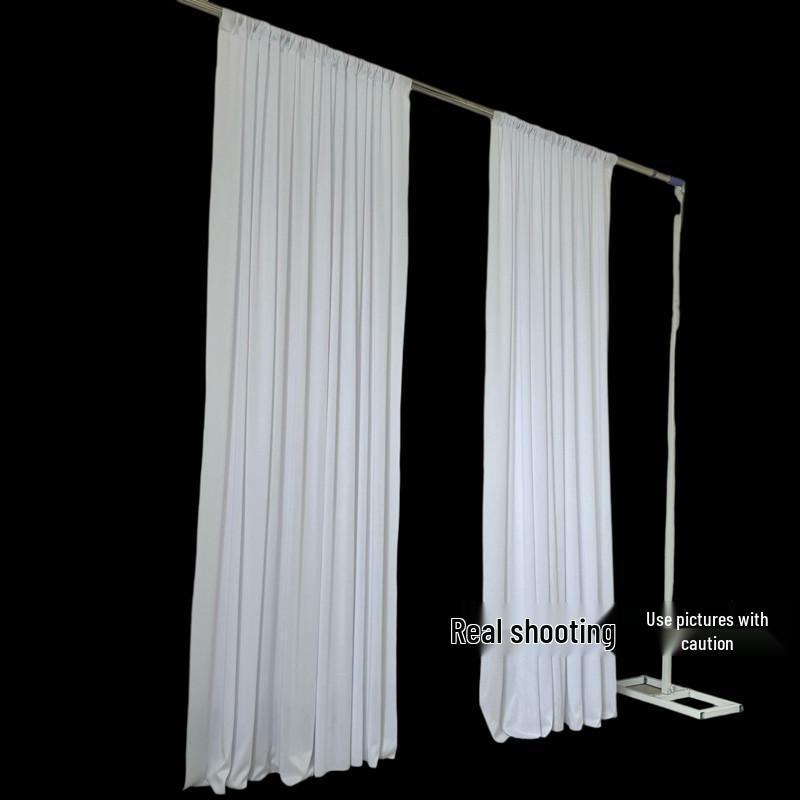 Wedding Silk Gauze Curtain Backdrop – Stage Decoration Prop