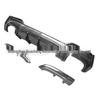 3D Style Carbon Fiber Rear Diffuser & Corner Extensions for BMW 4 Series G22 Coupe
