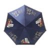 Moonbat Rain Folding Satin Blue [Dachshund] Umbrella, Umbrella, Women's, Brand, Durable, Commuting, School, Bear, Print, 21-125-11275-02,