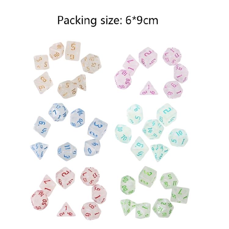 Table Board Roll Playing Games Dice Tabletop Games Polyhedral Dices for DND RPG