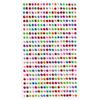 4mm Colorful Face Makeup Jewels Acrylic Temporary Tattoo Self Adhesive Eyes Diamond Stickers DIY Body Art Rhinestone Decorations