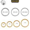 10/50 Stück G23 Titan Nasenring 16G 18G 20G Scharnier Clicker Segment Septum Ring Damen Herren Ohrknorpel Ohrring Piercing Schmuck