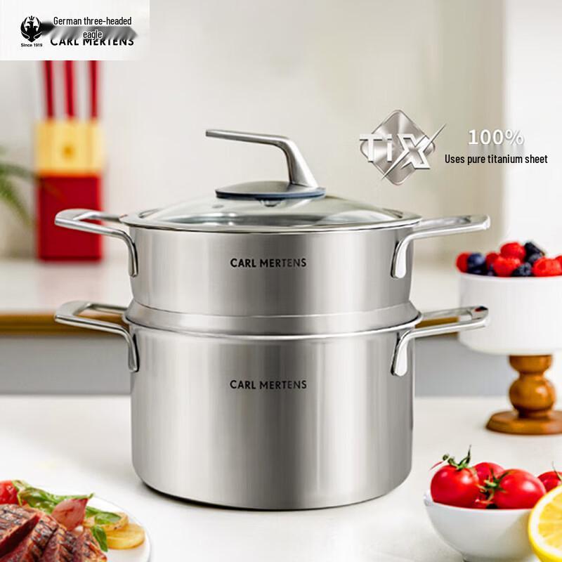 

Многофункциональная пароварка с тремя головками орла из чистого титана