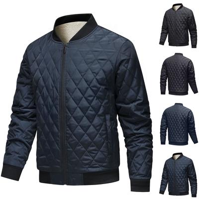 Zimní kabát Teplý Slim Fit Silný kabát Ležérní Bunda Svrchní oblečení Top Halenka