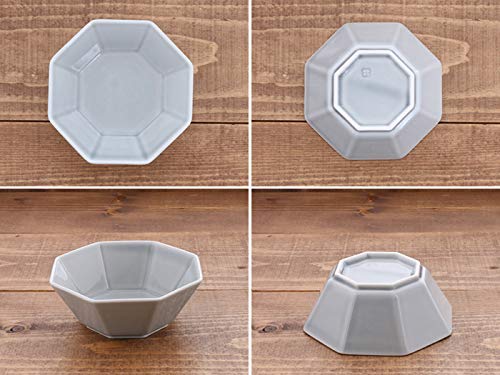 Tableware East Octagonal Bowl 11cm Oct Small Bowl Set of 4 Colors Japanese Tableware Salad Bowl Fruit Bowl Serving Bowl Cafe Tableware Side Dish Bowl