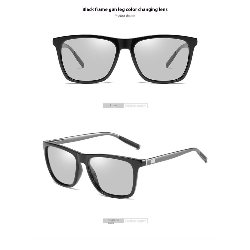 aoron Tag und Nacht Herren- und Damen-Polarisationssonnenbrillen Sonnenbrillen Farbwechselnde Brillen Nachtsichtbrillen