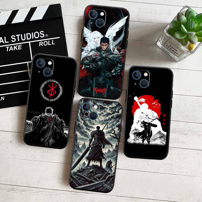 IR1 Berserk Guts Case for Samsung A06 A35 A25 A24 A15 A05S A05 M55 M35 M15 A02 A12 A13 A10 A16 A20 A30 A22 A31 A32 A33 A42 A50