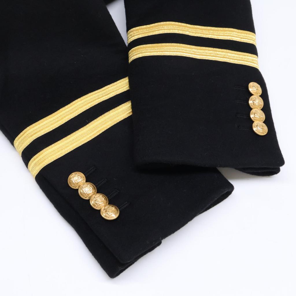 Celine [Good condition/Domestic Regular/22 Year Made] 2V75F6700 Spencer Captain Jacket 100% Cashmere Spencer Captain Jacket 36 blackUsed