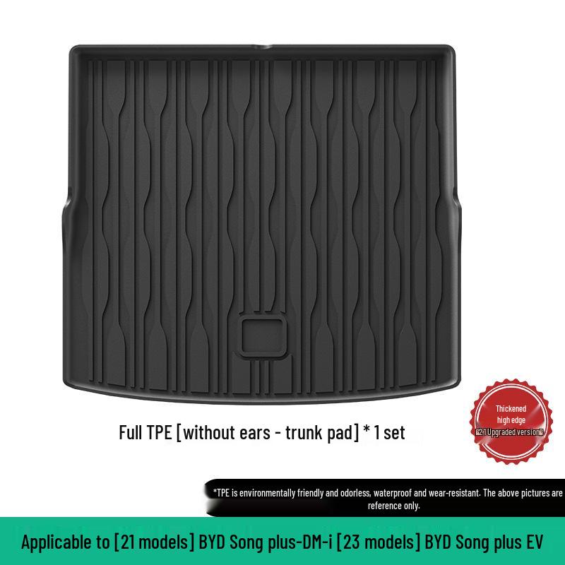 Eco-Friendly TPE Floor, Trunk, and Backrest Mats for BYD Series Cars