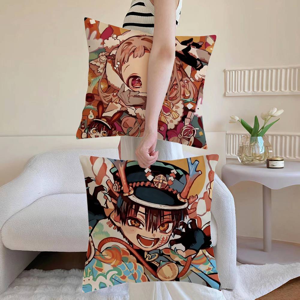 Love T-Toilet-bound Hanako-kun-MT Pillow Case Printed Brushed Fleece Pillow Baby Skin-Touch Eco-Friendly Dye-Sublimat