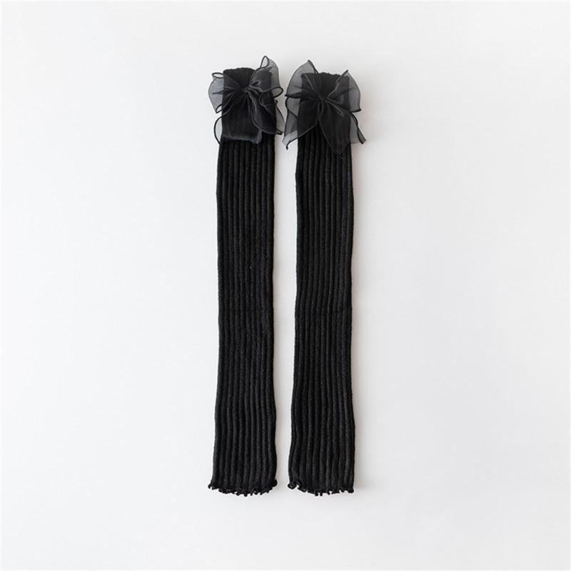 Womens Knee High Leg Warmer Socks Knitting Ankle High Bandage Leg Sleeve Boot Long Tube Knitted Leg Sleeve Calf Covers