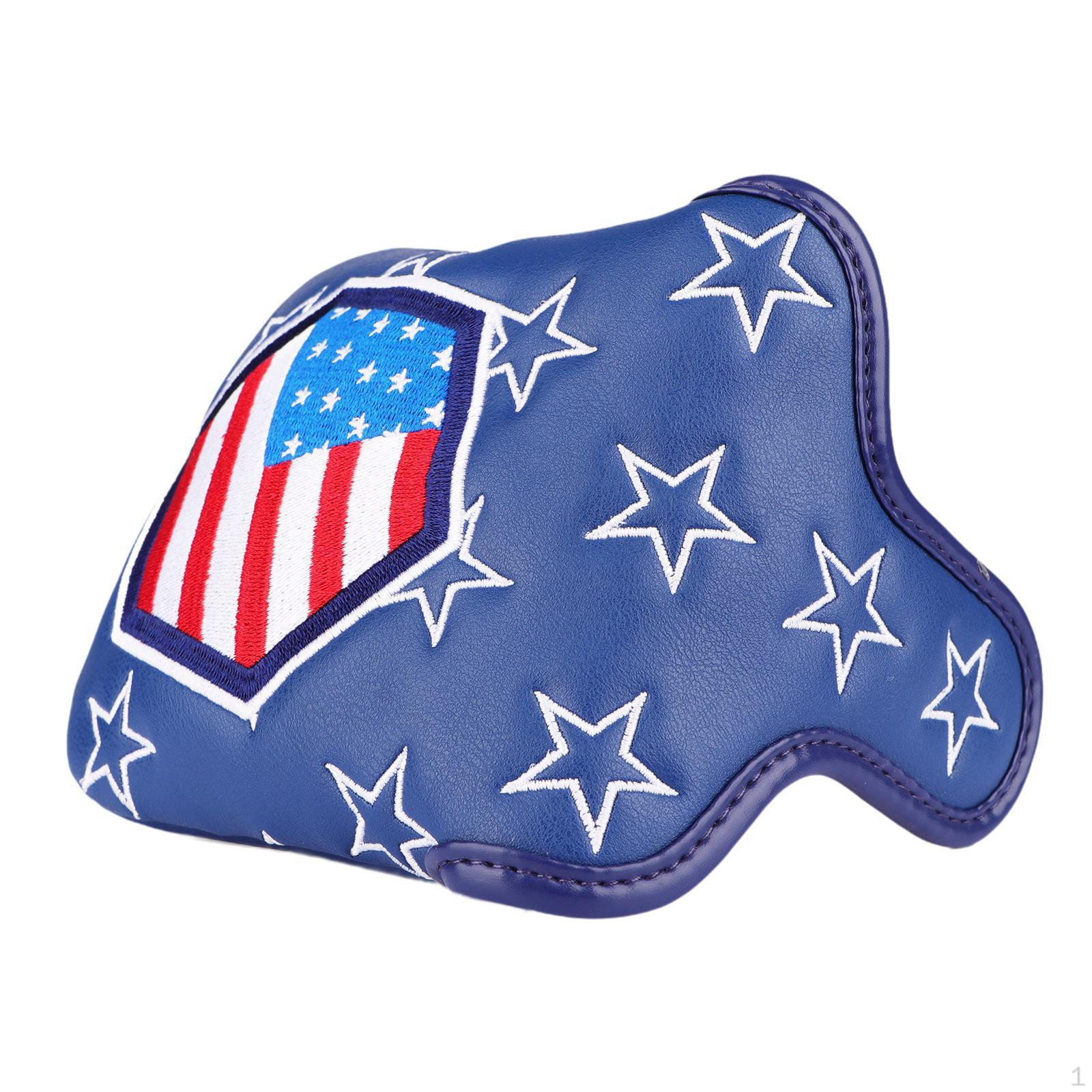 Golf Mallet Putter Head Cover Equipment Headcover for Adults Sports Training