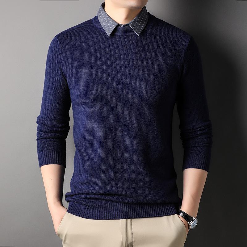 Новый мужской ложный трикотаж из двух предметов — фото 4