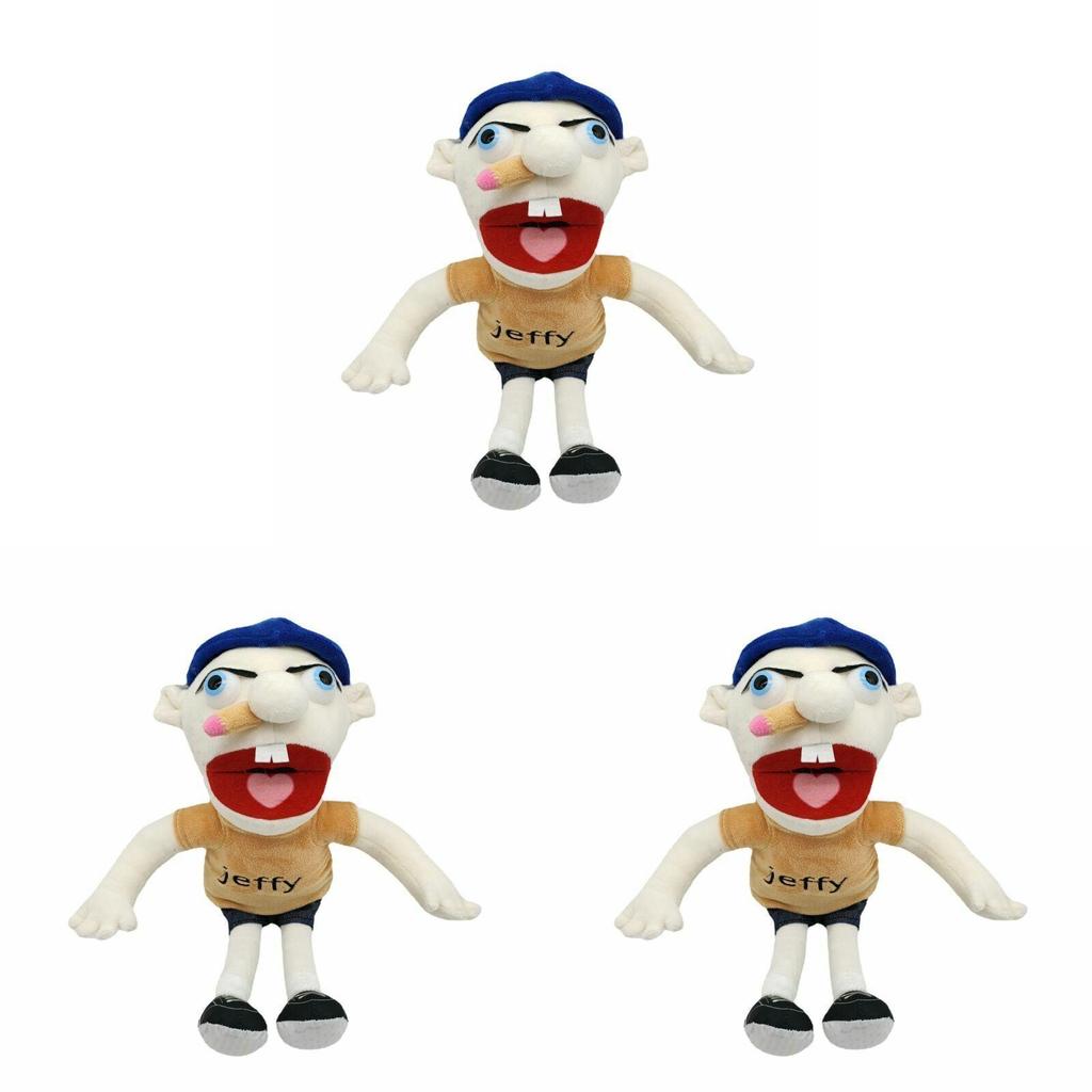Jeffy 16in Plush Doll Fun Moves And Realistic Design For Kids' Role-play And Storytelling