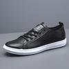 Men's Shoes 2025 New Little White Shoes Men's Board Shoes Men's Casual Shoes Korean Version Trendy Versatile Casual Leather Shoes