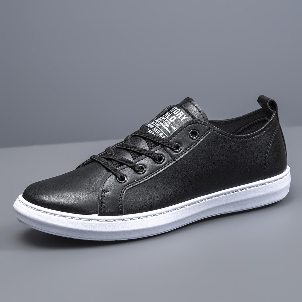 Men's Shoes 2025 New Little White Shoes Men's Board Shoes Men's Casual Shoes Korean Version Trendy Versatile Casual Leather Shoes