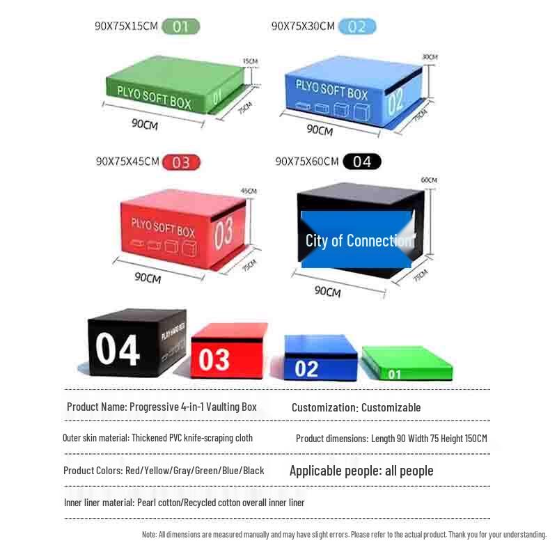 Soft Plyo Box for Fitness Training