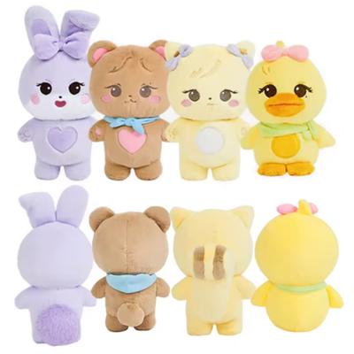 Nuova Kpop BORN PINK World Tour Peluche Rosa Ufficiali Jennie Lisa Rose Jisoo Peluche Giocattoli Kawaii Morbidi di Qualità Regalo di Natale