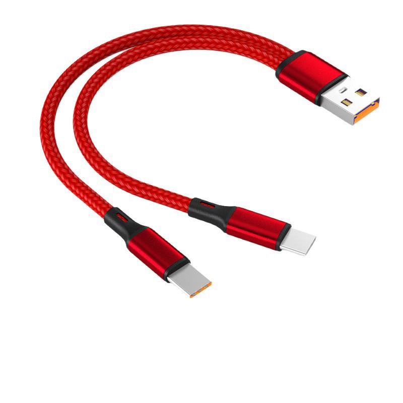 6A Dual Android Type-C Super Fast Charging Cable for Car