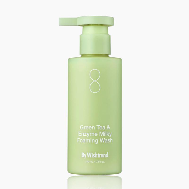 Green Tea & Enzyme Milky Foaming Wash 140ml