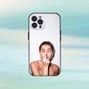 Miley Singer Cyrus Flowers Phone Case For iPhone17,16,15,14,13,12,Plus,Pro Max, 5G Others Soft Black Cover