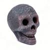 Halloween Imitated Human Skull Pit Realistic Shape & Fireproof Horrific Atmosphere & Versatile for Bonfire Campfire Fireplaces