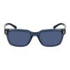 Ferragamo Personality Narrow Frame Sunglasses Square UV Protection Unisex Sunglasses SF2043SLB